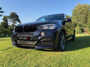 19 999 р. Сплиттер переднего бампера M-Performance  BMW X5  F15 (2013-2018) (цвет: черный глянец)  с доставкой в г. Самара. Увеличить фотографию 7
