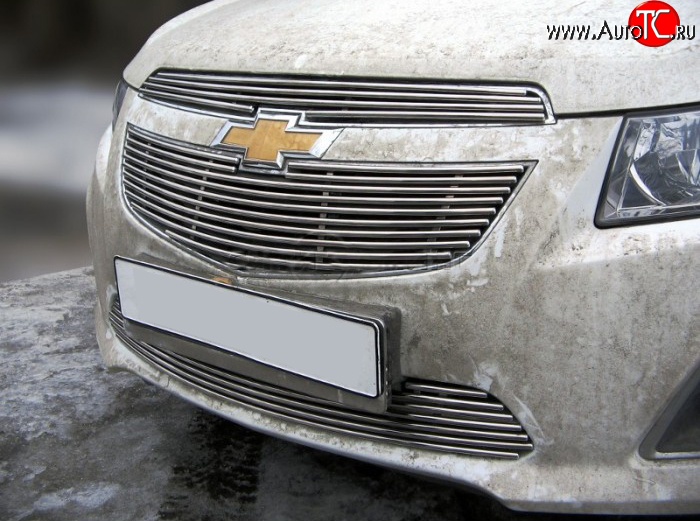 4 399 р. Декоративная вставка воздухозаборника Berkut Chevrolet Cruze J305 хэтчбек рестайлинг (2012-2015)  с доставкой в г. Самара