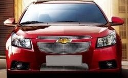 Декоративные вставки решетки радиатора и переднего бампера CT Chevrolet Cruze J305 хэтчбек рестайлинг (2012-2015)