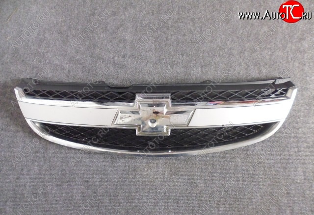 2 499 р. Решетка радиатора SPARD Chevrolet Epica V250 (2006-2012) (Неокрашенная)  с доставкой в г. Самара