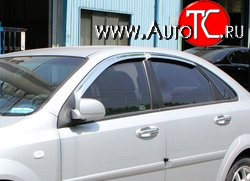 999 р. Комплект дефлекторов окон (ветровиков) 4 шт. Russtal Chevrolet Lacetti седан (2002-2013)  с доставкой в г. Самара