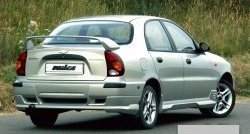 4 049 р. Пороги накладки Nika  Chevrolet Lanos ( T100,  T150,  седан) (1997-2017), Daewoo Sense  Т100 (1997-2008), ЗАЗ Chance ( седан,  хэтчбэк) (2009-2017), ЗАЗ Sens ( седан,  хэтчбэк) (2007-2017) (Неокрашенные)  с доставкой в г. Самара. Увеличить фотографию 2