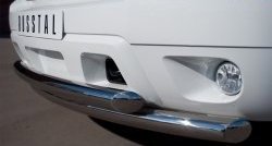 24 999 р. Защита переднего бампера (2 трубыØ76 мм, нержавейка) SLITKOFF Chevrolet Tahoe GMT900 5 дв. (2006-2013)  с доставкой в г. Самара. Увеличить фотографию 3