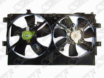 Диффузор радиатора в сборе SAT Mitsubishi Outlander XL (CW)  дорестайлинг (2005-2009)