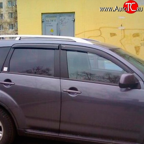 999 р. Комплект дефлекторов окон (ветровиков) 4 шт. Russtal CITROEN C-crosser (2007-2012)  с доставкой в г. Самара