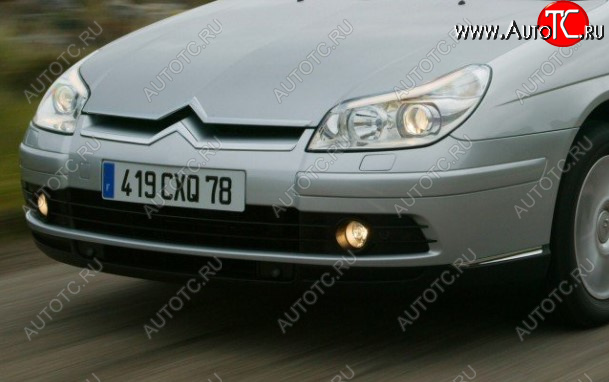 22 549 р. Передний бампер EUROSTAMP  CITROEN C5 ( X40,RC,  X40,RE) (2004-2008) лифтбэк рестайлинг, универсал рестайлинг (Неокрашенный)  с доставкой в г. Самара