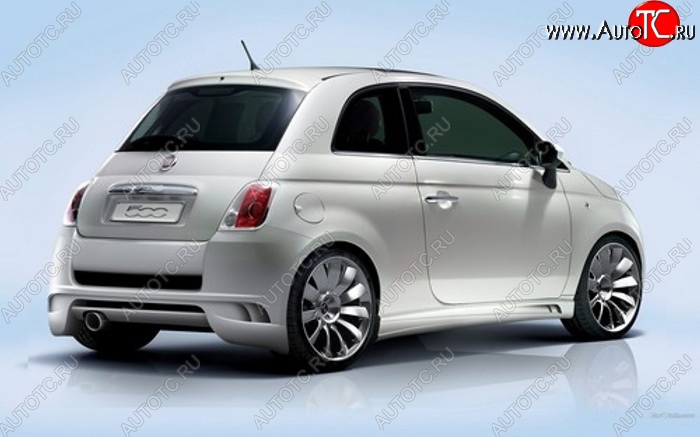 25 899 р. Задний бампер Tornado Fiat 500 312,FF дорестайлинг хэтчбэк 3 дв. (2007-2015)  с доставкой в г. Самара