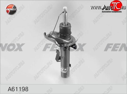 4 649 р. Левый амортизатор передний (газ/масло) FENOX Mazda 5 (2005-2010)  с доставкой в г. Самара
