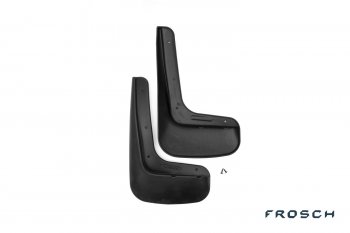 2 379 р. Брызговики Frosch (optimum, в пакете) Ford Edge U387 рестайлинг (2011-2015) (Задние)  с доставкой в г. Самара. Увеличить фотографию 2