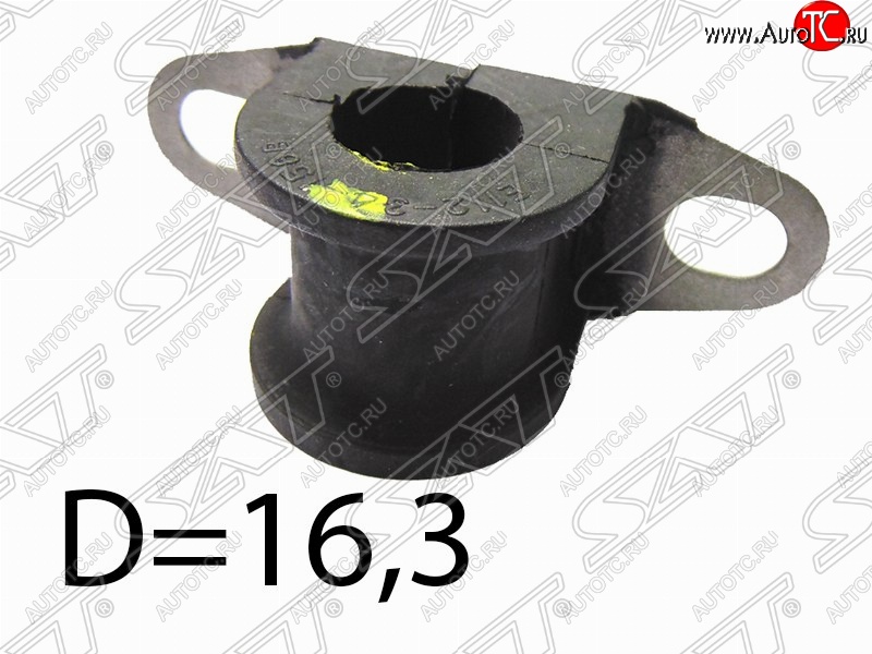 142 р. Резиновая втулка переднего стабилизатора SAT (D=16.3) Ford Escape 1 рестайлинг (2004-2007)  с доставкой в г. Самара