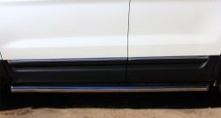 19 999 р. Защита порогов из круглой трубы диаметром 63 мм SLITKOFF Ford Explorer U502 дорестайлинг (2010-2016)  с доставкой в г. Самара. Увеличить фотографию 2