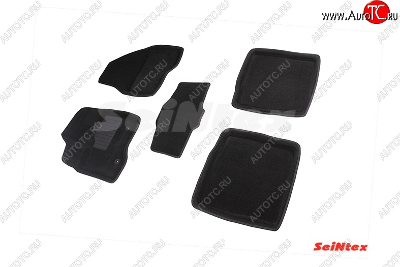 5 699 р. Комплект ковриков в салон 3D с текстильным покрытием Seintex  Ford Explorer  U502 (2010-2016) дорестайлинг  с доставкой в г. Самара