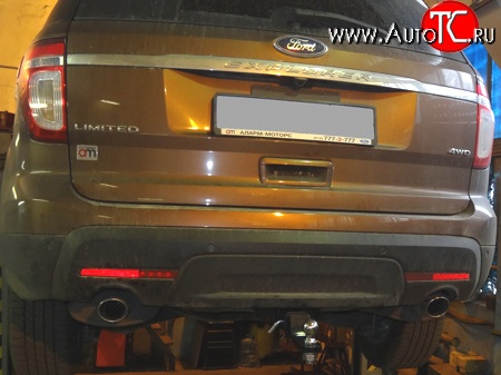 29 599 р. Фаркоп NovLine Ford Explorer U502 дорестайлинг (2010-2016)  с доставкой в г. Самара