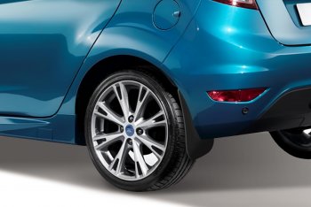 979 р. Брызговики задние SD Frosch Ford Fiesta 6 хэтчбэк 5 дв. рестайлинг (2012-2019)  с доставкой в г. Самара. Увеличить фотографию 3