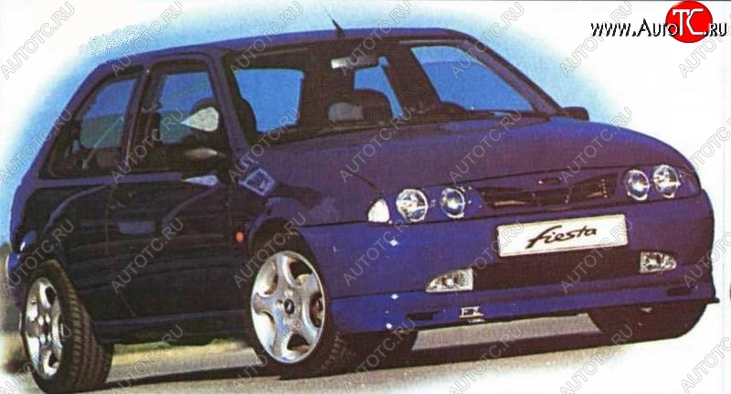 13 299 р. Накладка на передний бампер Kamei Ford Fiesta 4 хэтчбэк 5 дв. дорестайлинг (1995-1999)  с доставкой в г. Самара
