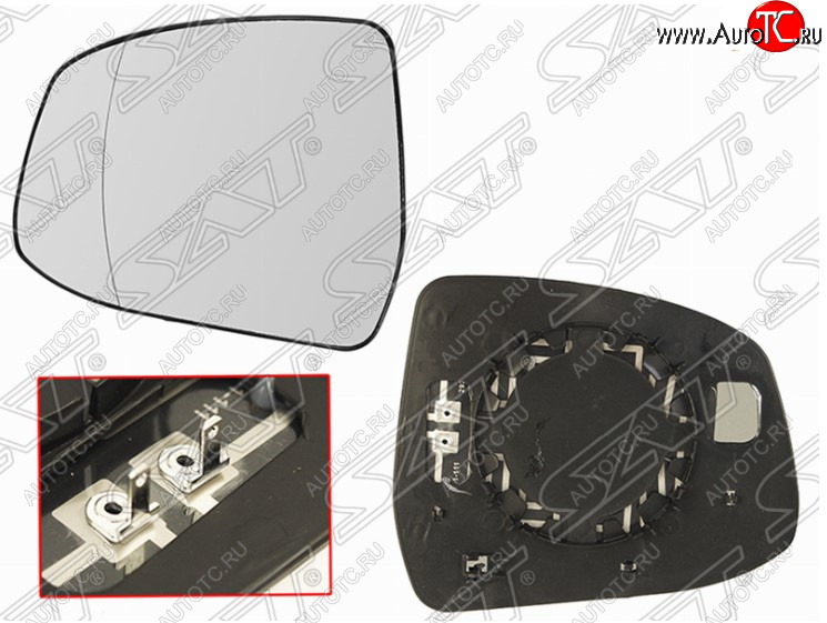 519 р. Полотно зеркала SAT (асферическое, с обогревом) Ford Focus 3 универсал дорестайлинг (2010-2015)  с доставкой в г. Самара