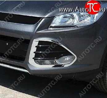 4 199 р. Накладки на передние воздуховоды СТ Ford Kuga 2 дорестайлинг (2013-2016)  с доставкой в г. Самара