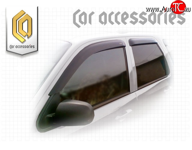 2 079 р. Дефлектора окон CA-Plastiс Ford Maverick TM1 рестайлинг, 5 дв. (2004-2007) (Classic полупрозрачный, Без хром.молдинга)  с доставкой в г. Самара