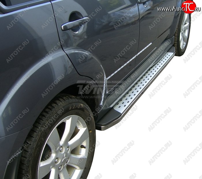 7 699 р. Подножки боковые WINBO (серия М16)  Ford Ranger  DoubleCab (2011-2021), Mazda BT-50 (2011-2015)  с доставкой в г. Самара