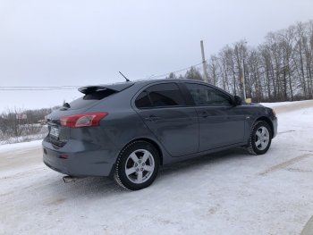 5 399 р. Верхний спойлер Sport 5D (хетчбек)  Mitsubishi Lancer  10 CY (2007-2017) хэтчбэк дорестайлинг, хэтчбек 5 дв рестайлинг (Неокрашенный)  с доставкой в г. Самара. Увеличить фотографию 5