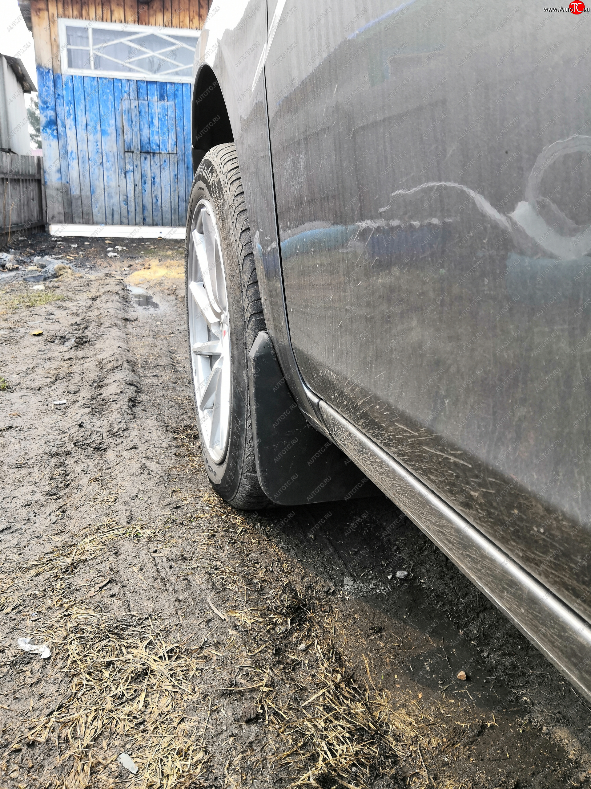 1 289 р. Брызговики Duster-Guard ПЕРЕДНИЕ широкие (2 шт) LADA Vesta 2015- Лада Веста 2180 седан дорестайлинг (2015-2023)  с доставкой в г. Самара