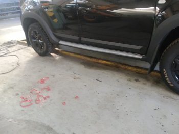 4 649 р. Молдинги дверей Артформ Renault Duster HS дорестайлинг (2010-2015)  с доставкой в г. Самара. Увеличить фотографию 5