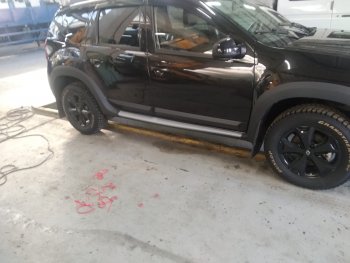 4 649 р. Молдинги дверей Артформ Renault Duster HS дорестайлинг (2010-2015)  с доставкой в г. Самара. Увеличить фотографию 4