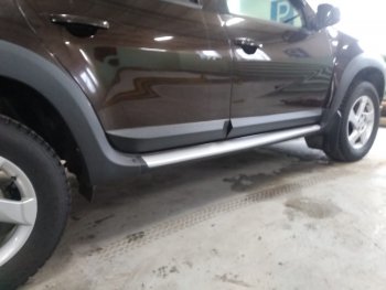 4 649 р. Молдинги дверей Артформ Renault Duster HS дорестайлинг (2010-2015)  с доставкой в г. Самара. Увеличить фотографию 8