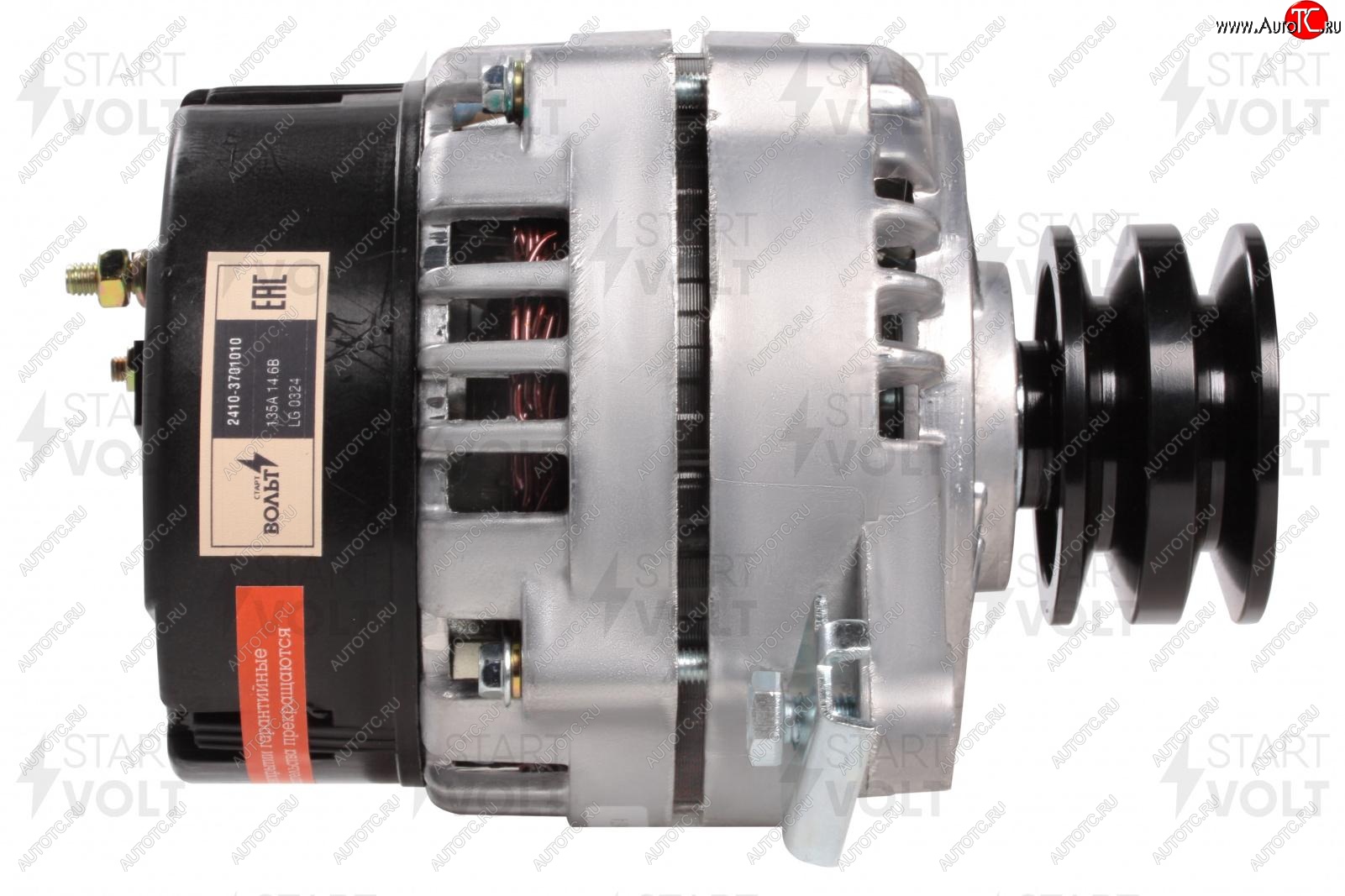 4 999 р. Генератор (135A / 14В) (2.3/2.5) START VOLT ГАЗ 3110 Волга (1997-2005)  с доставкой в г. Самара