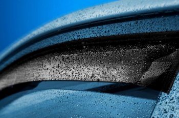 749 р. Дефлектора окон REIN (накладные, белые) ГАЗ ГАЗель Next A62,А65 автобус (2016-2025)  с доставкой в г. Самара. Увеличить фотографию 3