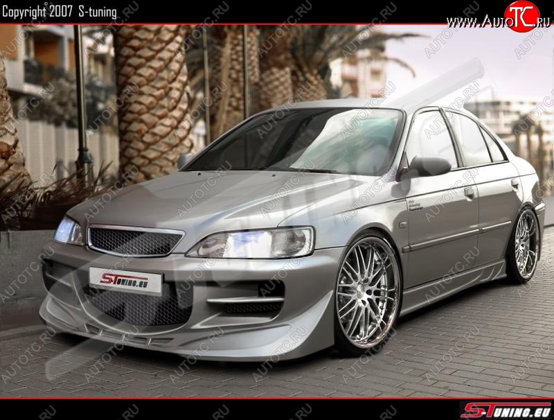 25 899 р. Передний бампер ST Honda Accord 6 CF седан дорестайлинг (1997-2000)  с доставкой в г. Самара