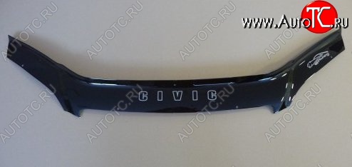 999 р. Дефлектор капота (седан) Russtal Honda Civic ES седан дорестайлинг (2000-2003)  с доставкой в г. Самара