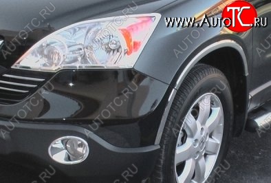 2 999 р. Подиумы противотуманных фар СТ Honda CR-V RE1,RE2,RE3,RE4,RE5,RE7 рестайлинг (2009-2012)  с доставкой в г. Самара