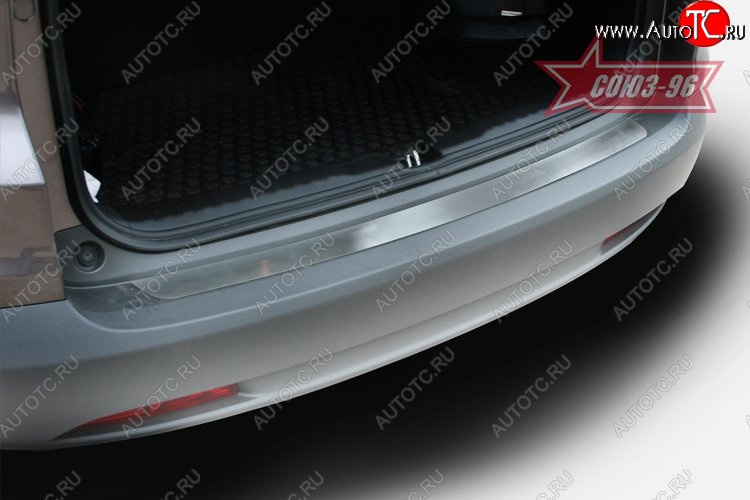 1 349 р. Накладка на задний бампер Souz-96 Honda CR-V RM1,RM3,RM4 дорестайлинг (2012-2015)  с доставкой в г. Самара