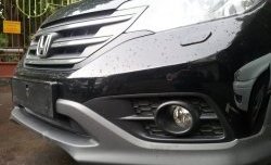 1 839 р. Сетка в воздухозаборник бампера 2.0 Arbori (15 мм) Honda CR-V RM1,RM3,RM4 дорестайлинг (2012-2015) (Черная)  с доставкой в г. Самара. Увеличить фотографию 2