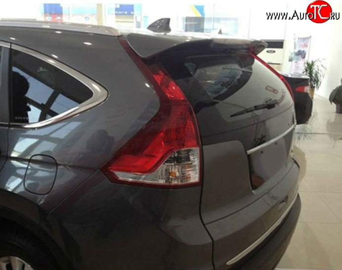 6 749 р. Спойлер M-VRS Honda CR-V RM1,RM3,RM4 дорестайлинг (2012-2015) (Неокрашенный)  с доставкой в г. Самара