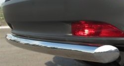 13 449 р. Одинарная защита заднего бампера из трубы диаметром 63 мм SLITKOFF Honda CR-V RM1,RM3,RM4 дорестайлинг (2012-2015)  с доставкой в г. Самара. Увеличить фотографию 3