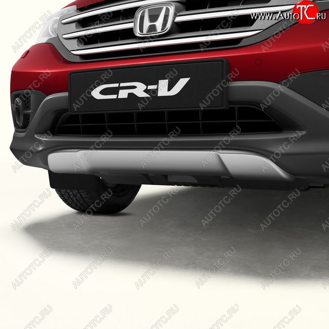 8 999 р. Диффузор переднего бампера Original Honda CR-V RM1,RM3,RM4 дорестайлинг (2012-2015) (Неокрашенный)  с доставкой в г. Самара