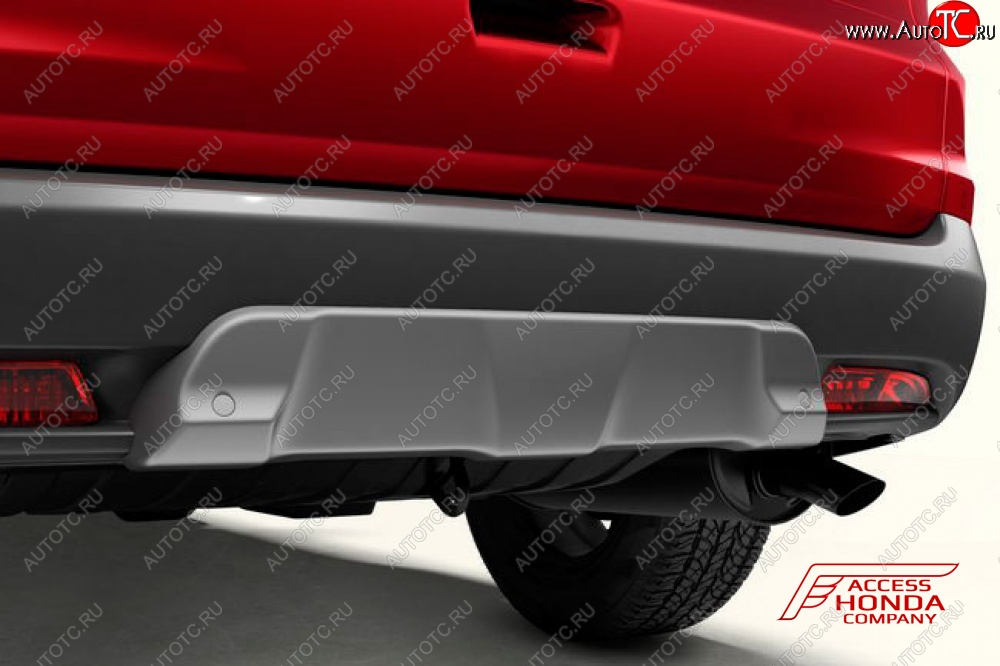7 549 р. Диффузор заднего бампера Original Honda CR-V RM1,RM3,RM4 дорестайлинг (2012-2015) (Неокрашенная)  с доставкой в г. Самара