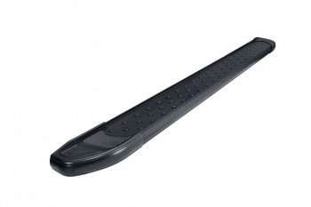 17 399 р. Пороги алюминиевые Slitkoff Honda CR-V RM1,RM3,RM4 дорестайлинг (2012-2015) (Standart Black)  с доставкой в г. Самара. Увеличить фотографию 2