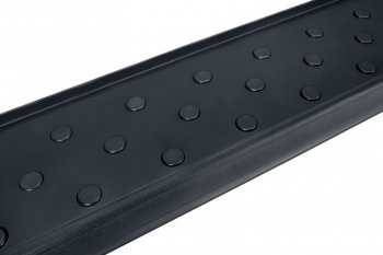 17 399 р. Пороги алюминиевые Slitkoff Honda CR-V RM1,RM3,RM4 дорестайлинг (2012-2015) (Standart Black)  с доставкой в г. Самара. Увеличить фотографию 3