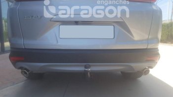 68 599 р. Фаркоп Aragon.(шар V) Honda CR-V RM1,RM3,RM4 рестайлинг (2014-2018)  с доставкой в г. Самара. Увеличить фотографию 2