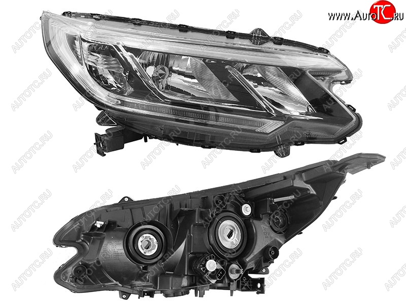 19 199 р. Правая фара SAT Honda CR-V RM1,RM3,RM4 рестайлинг (2014-2018)  с доставкой в г. Самара