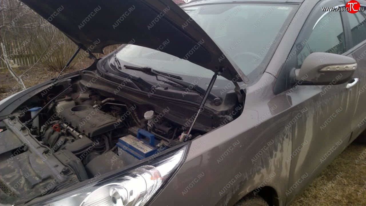 2 049 р. Упоры капота Russtal Hyundai IX35 LM дорестайлинг (2009-2013)  с доставкой в г. Самара