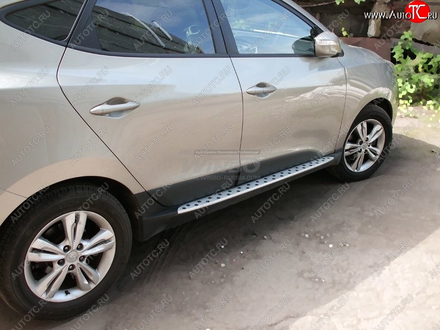 11 299 р. Подножки боковые WINBO OE Style  Hyundai IX35 ( LM,  NU) (2009-2025) дорестайлинг, рестайлинг  с доставкой в г. Самара