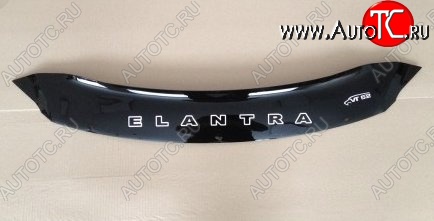999 р. Дефлектор капота Russtal (короткий) Hyundai Elantra MD дорестайлинг (2010-2013)  с доставкой в г. Самара