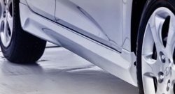 3 599 р. Пороги накладки Sport KIA Rio 3 QB дорестайлинг седан (2011-2015) (Неокрашенные)  с доставкой в г. Самара. Увеличить фотографию 3