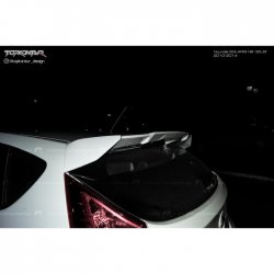 5 699 р. Спойлер TopKontur Design  Hyundai Solaris  RBr (2010-2017) хэтчбэк дорестайлинг, хэтчбэк рестайлинг (Неокрашенный)  с доставкой в г. Самара. Увеличить фотографию 4