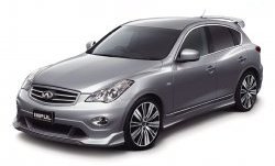 31 249 р. Комплект порогов Impul INFINITI EX35 J50 (2007-2013) (Неокрашенные)  с доставкой в г. Самара. Увеличить фотографию 5