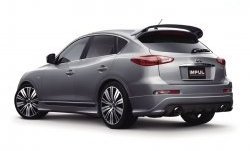 31 249 р. Комплект порогов Impul INFINITI EX35 J50 (2007-2013) (Неокрашенные)  с доставкой в г. Самара. Увеличить фотографию 6